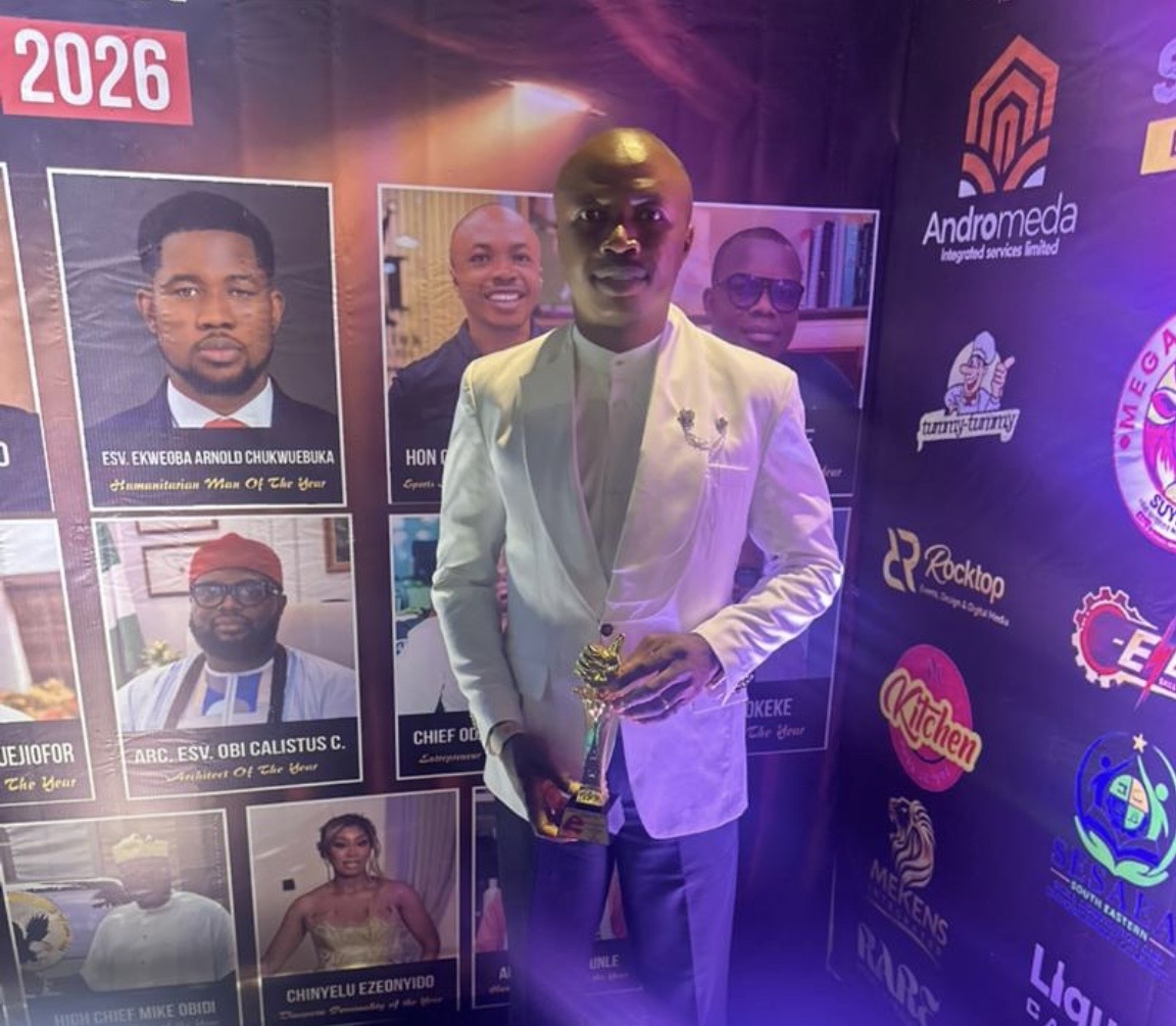Chekas United FC Boss Hon. Chekwube Uzoegbo Bags Eminent Magazine’s Sports Industry Trailblazer of the Year 2026 Award