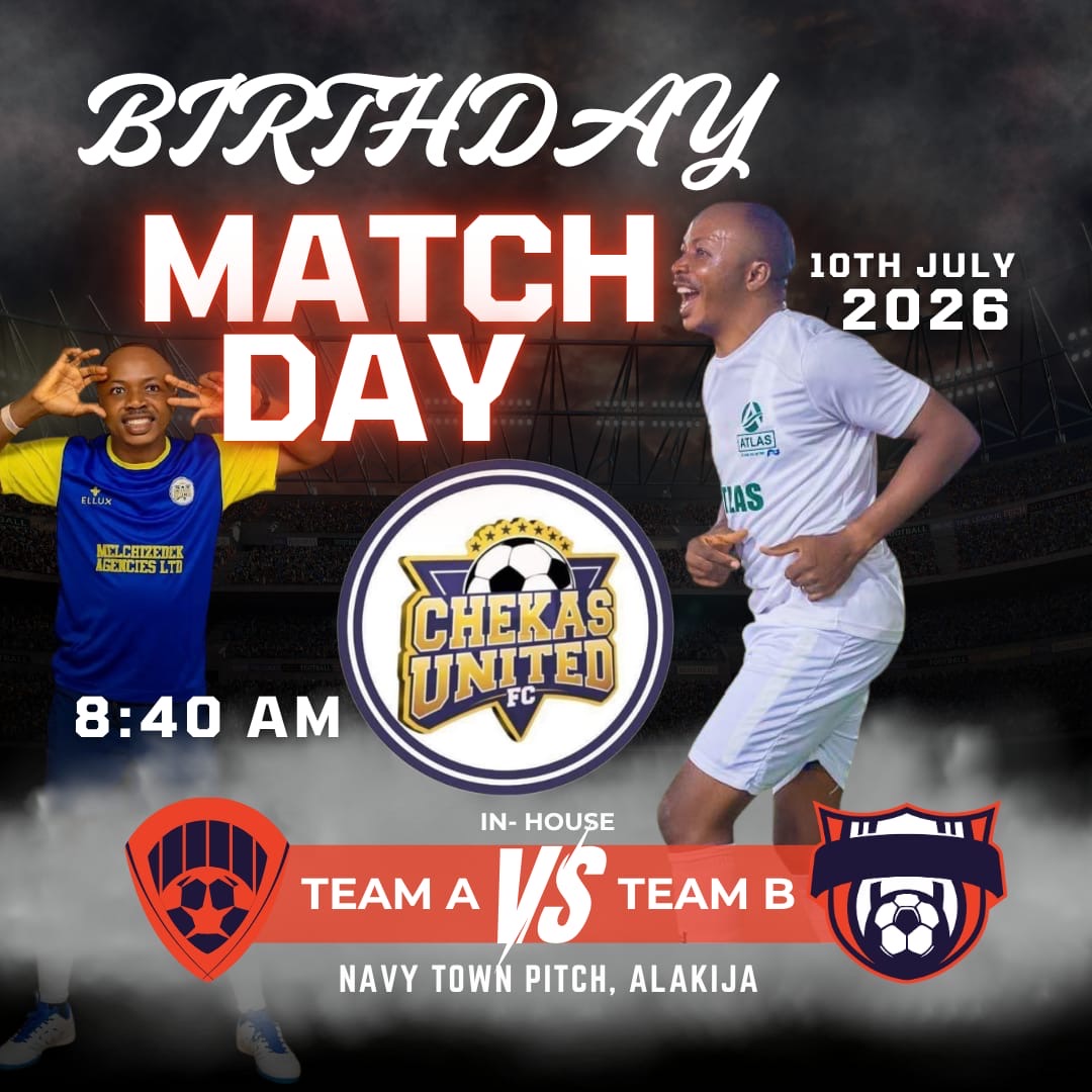 Chekas United Players Unite to Celebrate Their Boss with Birthday Match