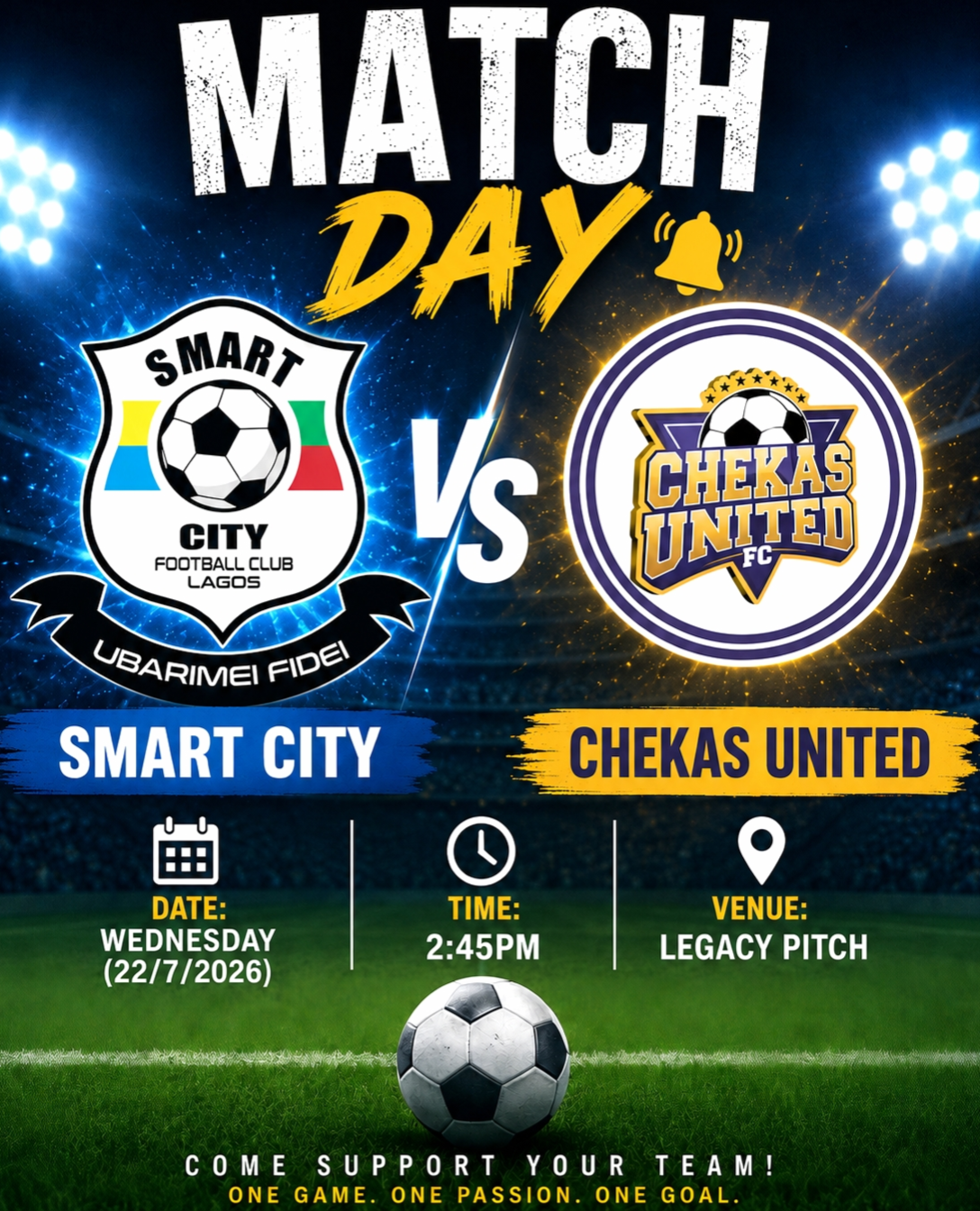 Smart City FC and Chekas United Set for Preseason Showdown After Playoff Heartbreak